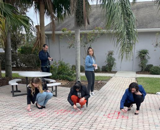 A Red Sand ceremony was held after the event as a symbol that no child should fall through the cracks. PHOTO/TONI ROWAN