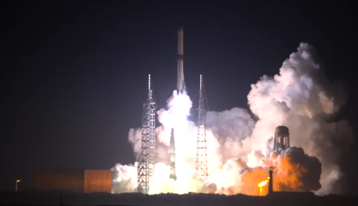 Blue Origin’s New Glenn rocket on the NG-1 mission lifted off at 2:03 a.m. Thursday from Cape Canaveral Space Force Station. PHOTO/BLUE ORIGIN