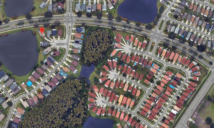Kissimmee Police responded to a death investigation just after midnight Wednesday -- New Year's Day -- in the Lakeside neighborhood. GOOGLE MAPS