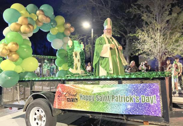 The City of St. Cloud will party Irish style at the Paint the Cloud Green Light Parade &amp; Street Party on March 15. FILE PHOTO