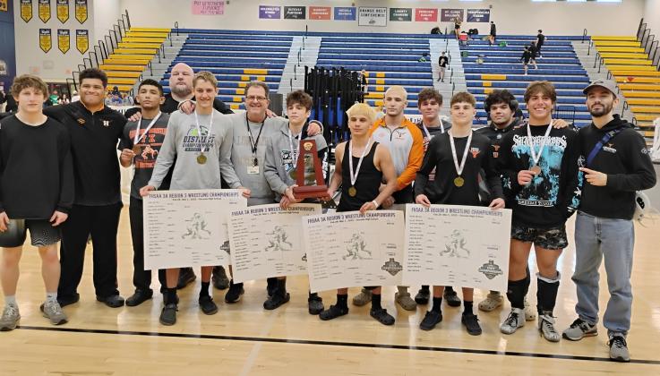 With four regional champions, Harmony claimed the Class 3A, Region 3 team championship Saturday at Osceola High School. PHOTO/J. DANIEL PEARSON