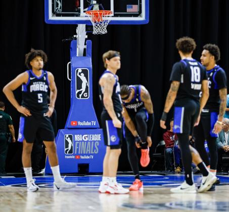 The Osceola Magic will be back in the Silver Spurs Arena Monday -- with the NBA G League championship on the line. PHOTO/TAYLOR MCFEE