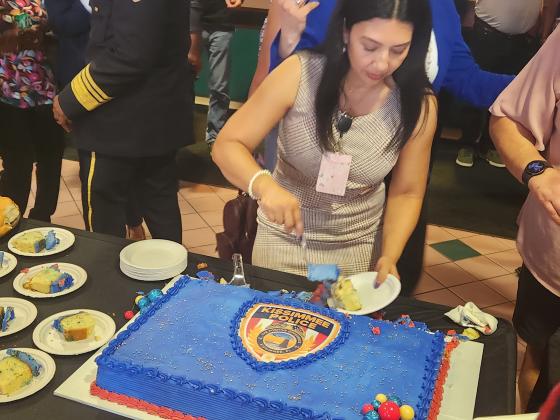 ... And there was cake. PHOTO/KEN JACKSON