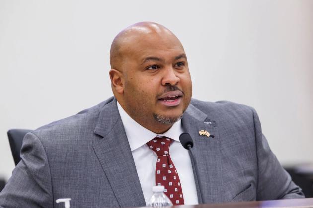 Sen. Corey Simon, R-Tallahassee, is sponsoring a bill about removing information from the internet. (Photo/Colin Hackley)