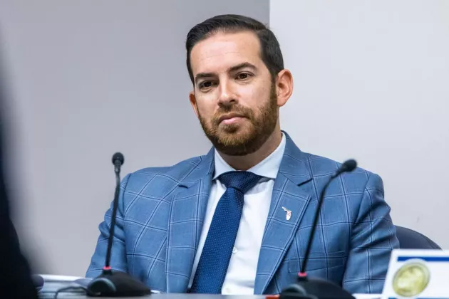 House Speaker Daniel Perez accused the Senate of backing out of a tax-cut proposal.  (Photo/Colin Hackley, NSF File)