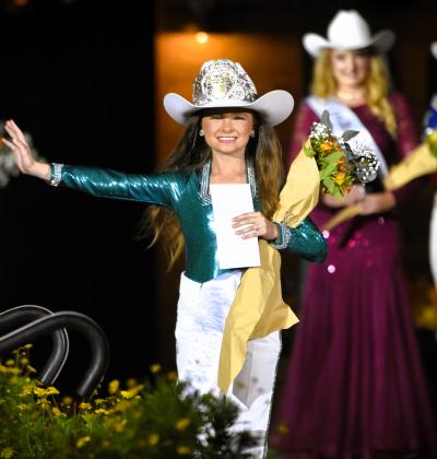 Kinlee Rae Anuez is your new Little Miss Silver Spurs. (Photo/Katie Williams)