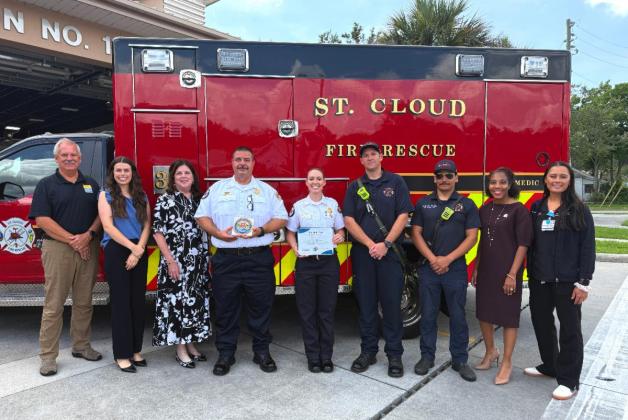 The number of Florida fire departments that have earned the gold accreditation for the PEDReady program is in the single digits. (Photo/City of St. Cloud)