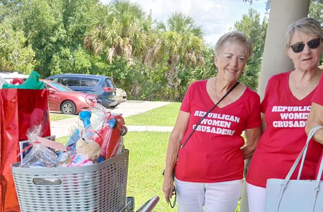 Photos by Joann Colonna from the Republican Women Crusaders