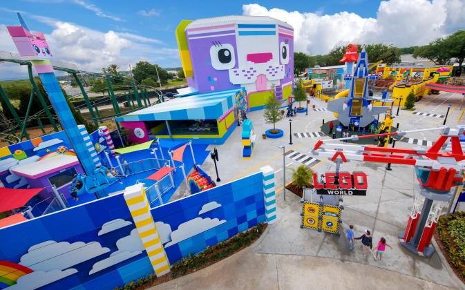 The Lego Movie World is one of a number of attractions in 13 "lands" of LEGOLAND. (Photo/LEGOLAND)