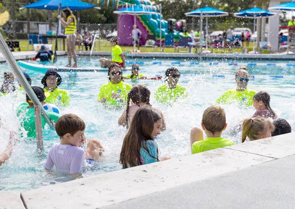 World's Largest Swim Lesson photos by Taylor McFee