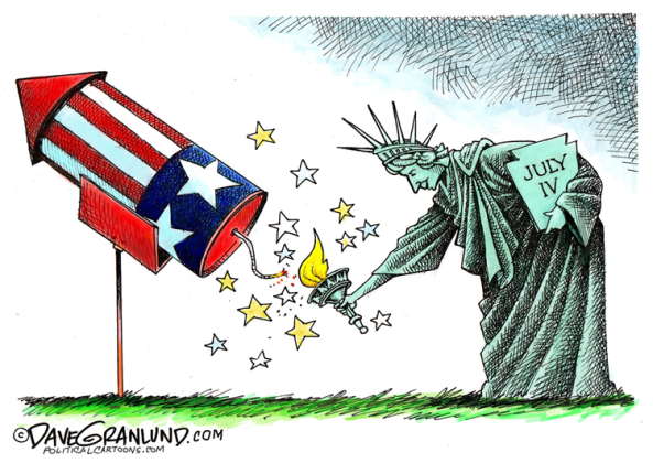 Have a safe and wonderful 4th of July! (Cagle Cartoons)