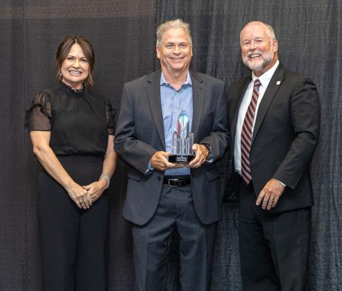 Robb Larson of Osceola Heritage Park, the Business of the Year.