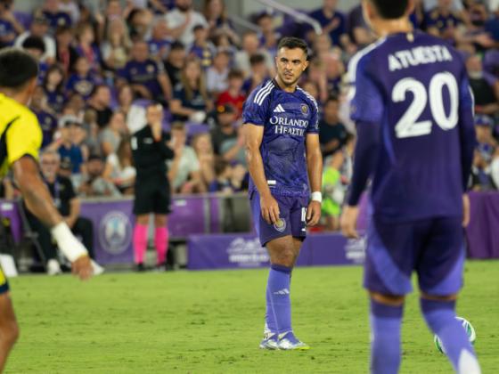 Martin Ojeda scores first goal off a free kick. His 15th of the season. Picture by Mario Casamalhuapa