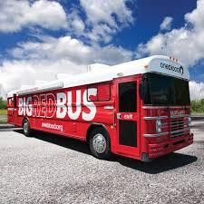 OneBlood's Big Red Bus will be at Publix, 841 Cypress Pkwy., to receive your life-saving donation on Saturday, Sept. 13 from 2-7:30 p.m. (Photo/OneBlood)