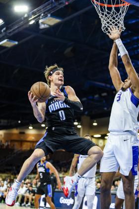 After a five-year career in the NBA G League, including the last two for the Osceola Magic, Mac McClung has signed with the NBA's Indiana Pacers. (Photo/Taylor McFee)