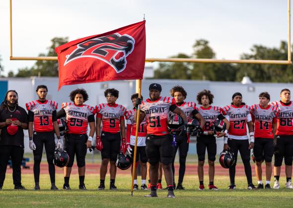 The Gateway Panthers will try to take a stand against Tohopekaliga in Wednesday's bowl game. (Photo/Taylor McFee)