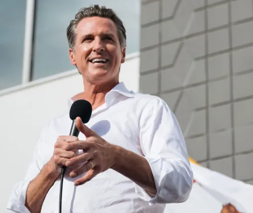California Gov. Gavin Newsom led an initiative aimed at redrawing districts to elect more Democrats to the U.S. House. (Photo/California governor’s office via News Service of Florida)