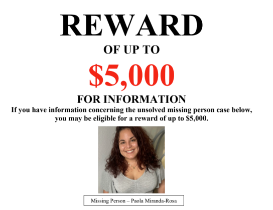 Wednesday marks the fourth anniversary of the disappearance of Osceola County Paola Miranda-Rosa, who the Osceola County Sheriff's Office continues to look for.