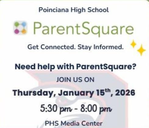 Need to fill out those FAFSA forms for your high school senior and impending college freshman? Attend this event Thursday. (Graphic/PHS)