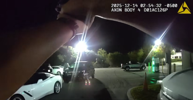 St. Cloud Police officers discovered a suspect, later identified as Deshay Turner, entering vehicles on the Starling Chevrolet lot just before 3 a.m. on Dec. 14, 2025. (Photo/St. Cloud Police)