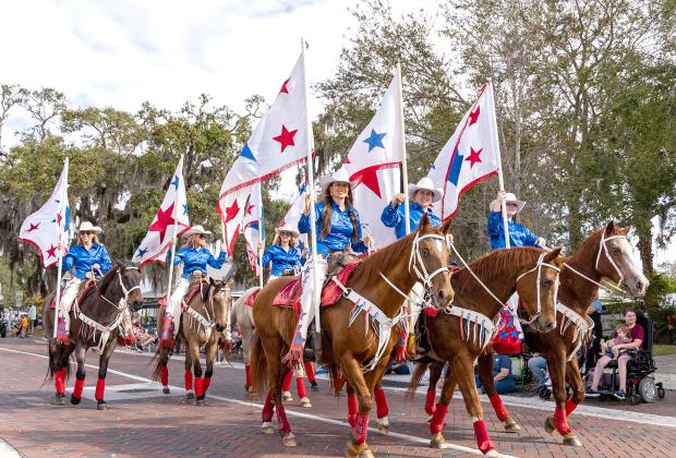 Founded by the Silver Spurs Riding Club, the rodeo parade, held Feb. 14, is as much a tradition as the Silver Spurs Rodeo itself. (File Photo)
