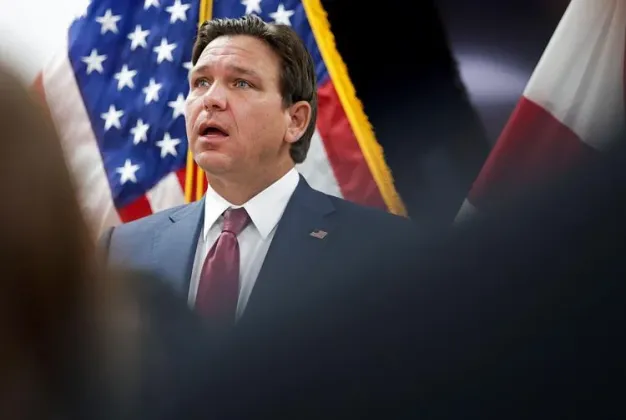 Last week Gov. Ron DeSantis held a roundtable on artificial intelligence at New College of Florida in Sarasota where he stressed that the state has a responsibility to channel technology to benefit people and enhance, rather than supplant, the human experience. (Photo/Joe Raedle/Getty Images via News Service of Florida)