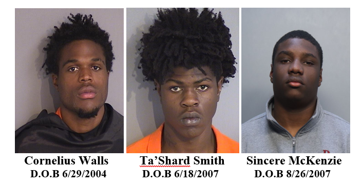 Three arrests have been made in a 2024 murder near Greenup and Smith streets in Kissimmee. (Graphic/Osceola County Sheriff's Office)
