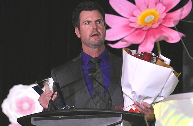 When named the School District's Principal of the Year, Jeffrey Schwartz  lauded his Poinciana High learning community, "The best staff that truly cares about our students and their learning." (Photo/Katie Williams)