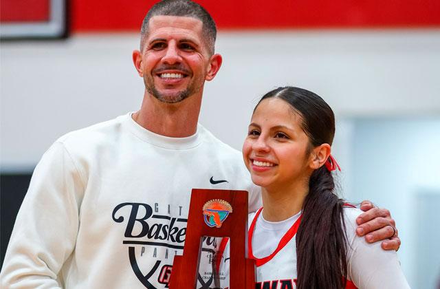 Marinos moving on — while Gateway point Alyssa Marino graduates and moves on to play at Embry-Riddle Aeronautical University, her dad and coach Justin Marino announced Monday he too is stepping away from the Panthers program. (Photo/Taylor McFee)