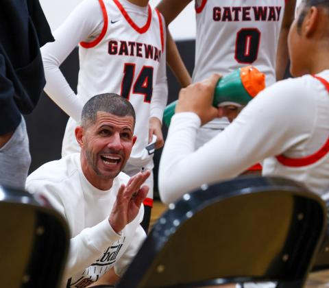 Despite playing a highly-competitive schedule, Gateway won 20 or more games five times under Justin Marino. (Photo/Taylor McFee)