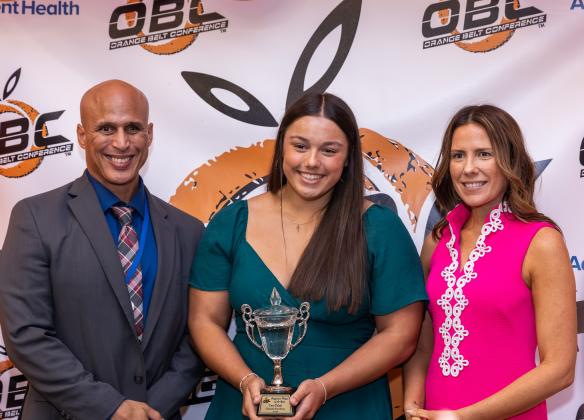 Osceola senior volleyball player Cate Palmi was named OBC Female Athlete of the Year. (Photo/Taylor McFee)
