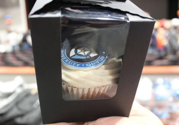 Tohopekaliga High School commissioned a cupcake for each student athlete with the logo of their new school on it. (Photo/Ken Jackson)