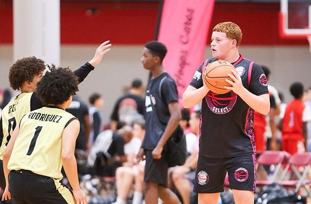 After averaging a double-double this season, North Kissimmee Christian’s Noah Flagg was selected by PHD Hoops to play for Team USA on the Paris World Tour, an international showcase taking place in France this summer. (Submitted Photo)
