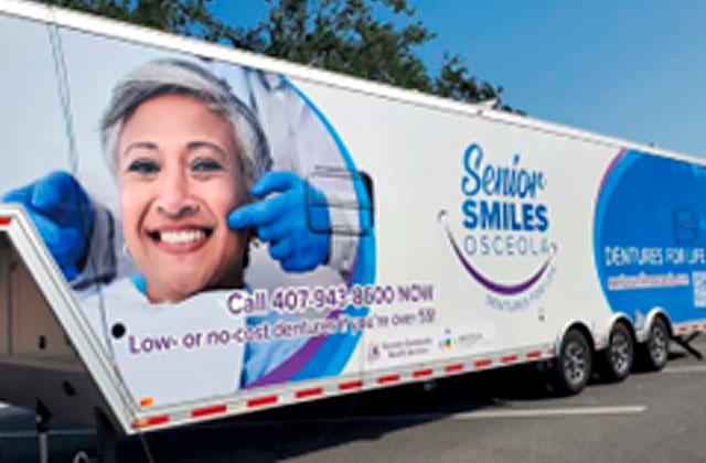 The Senior Smiles Osceola state-of-the-art dental unit is 45 feet-long with the ability for clinicians to perform exams, x-rays, and basic dentistry to complex dental procedures. (Photo/Osceola Council on Aging)
