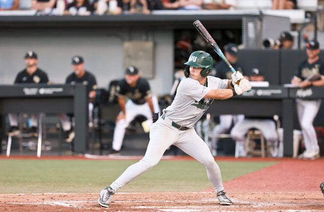 Harmony High alum Cade Walter was second in home runs and runs scored in his redshirt freshman season this spring at Jacksonville University. (Photo/ Bruce Wilson, Jr.)