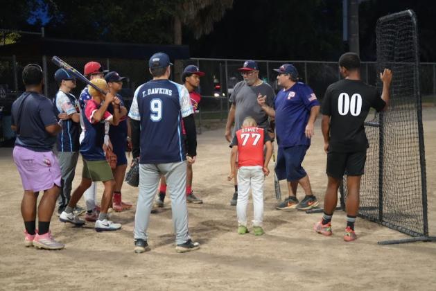 The team gathers during a recent practice. (Submitted Photo/Christian Dawkins)