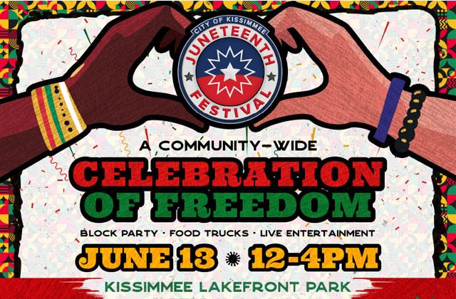 City of Kissimmee Juneteenth Celebration — June 13