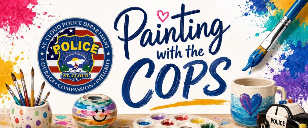 St. Cloud Painting With the Cops — July 23