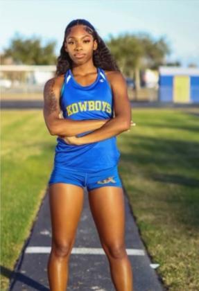 Osceola's Cheyenne Pryce was the only county athlete to reach the podium in multiple events at the Class 4A state track meet. (Submitted Photo)