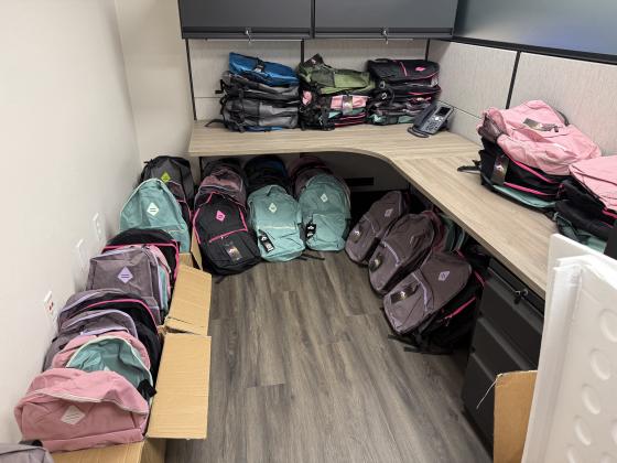 To celebrate the grand opening of the Osceola Clerk of Courts Poinciana satellite office Saturday, children who visit will receive a free backpack filled with quality school supplies Saturday. (Photo/Osceola County Clerk of Courts Office)
