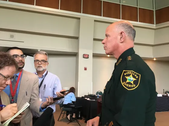 Pinellas County Sheriff Bob Gualtieri has worked with the White House on immigration issues. (News Service of Florida File Photo)