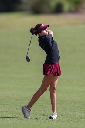 Led by Angelina Pacheco's three-under 69, the Bulldogs shot a team score of 334 to make it 10 girls teams titles in a row. (Photo/Taylor McFee)