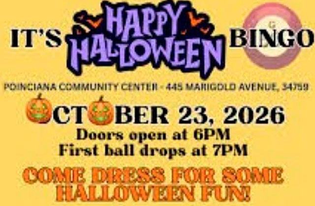 Halloween Bingo with APV is one of two Bingo events going on that day.
