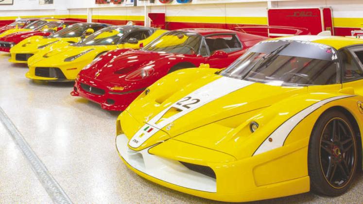 Comprising 48 automobiles, the Phil and Martha Bachman Collection will showcase iconic road and competition Ferrari models at the Mecum Kissimmee auto auction Jan. 6-18. (Photo/Michael Kall via Mecum)