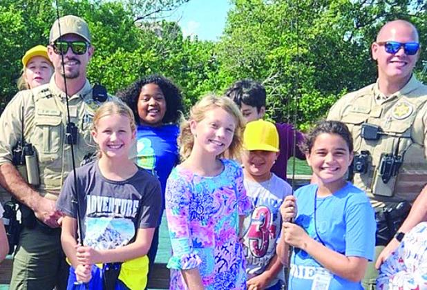 The annual FWC School Fishing Club Program educational program focuses on teaching youth anglers about best fishing practices to help ensure  the future of fishing in Florida. PHOTO/FWC