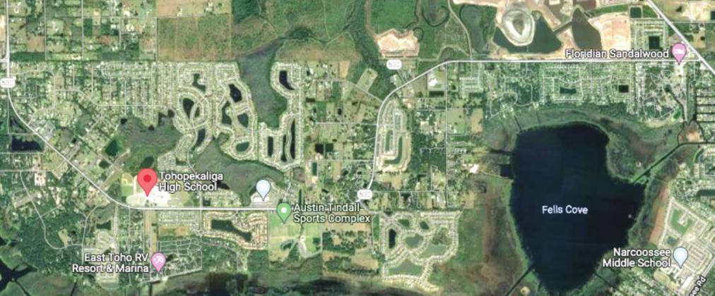 Osceola County plans to widen this stretch of Boggy Creek Road, and the public h as the chance to comment Dec. 2 at Osceola Heritage Park. GOOGLE MAPS