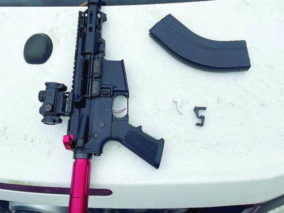 An AR pistol Jamal Joseph Mala Leonardo sold to an undercover agent. PHOTO/DEPARTMENT OF JUSTICE