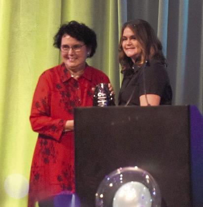 Mary Cooper was honored with the Chairman's Award. PHOTO/KATIE WILLIAMS