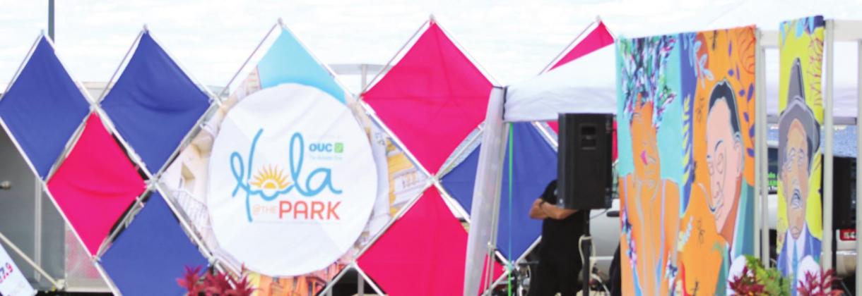 The sun came out just in time for Saturday’s inaugural Hola @ The Park at St. Cloud’s Lakefront Park.