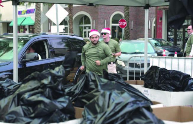 Gifts were given to an estimated 3,800 children during this holiday event, giving out over 16,000 toys during the Toys for Toys events at Promenade at Sunset Walk.